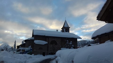 Claviere, a hangulatos kis hegyi falu