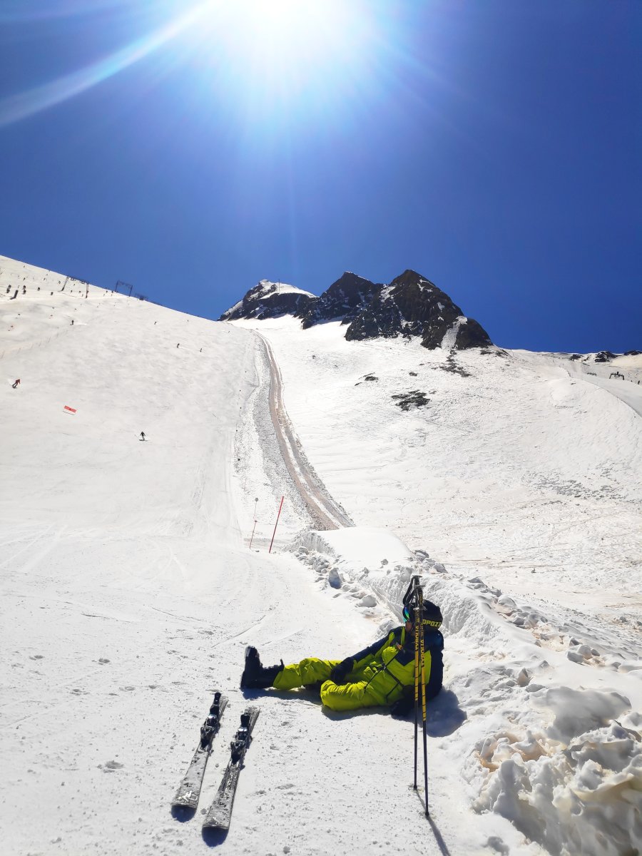 Kitzsteinhorn a gleccser 😎