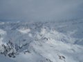 2960 méteren kelet felé Graubünden behavazott csúcsai