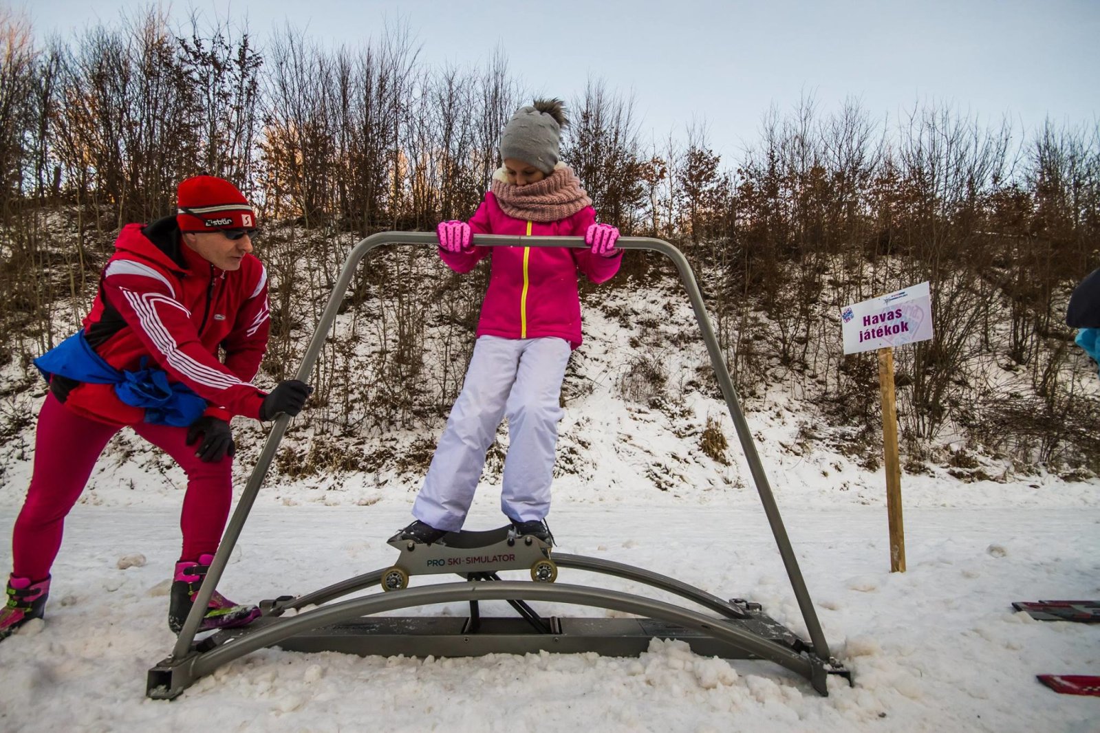 Az eplényi Snow Day-en sportos játékokkal várják a látogatókat. | Fotó: Intersport Síaréna Eplény