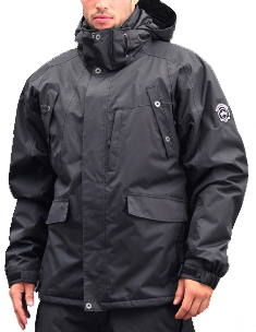 Fundango Grant kabát  Férfi snowboard kabát. Dripex anyagból. Kivehető belső kabát. Hónalj szellőző, kivehető hófogó. Síszemüveg, telefon és mp3 zseb. Levehető és állítható kapucni. Összekapcsolható nadrággal. - Kattints a képre a nagyításhoz