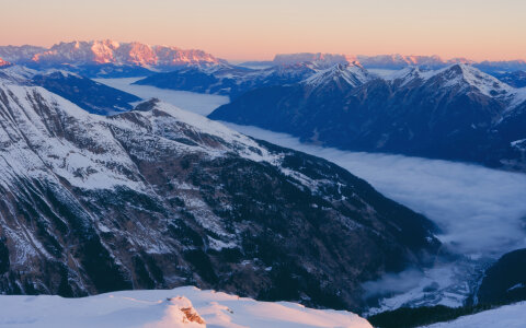 A Gastein-völgy, a háttérben a Hochkönig és a Tennengebirge