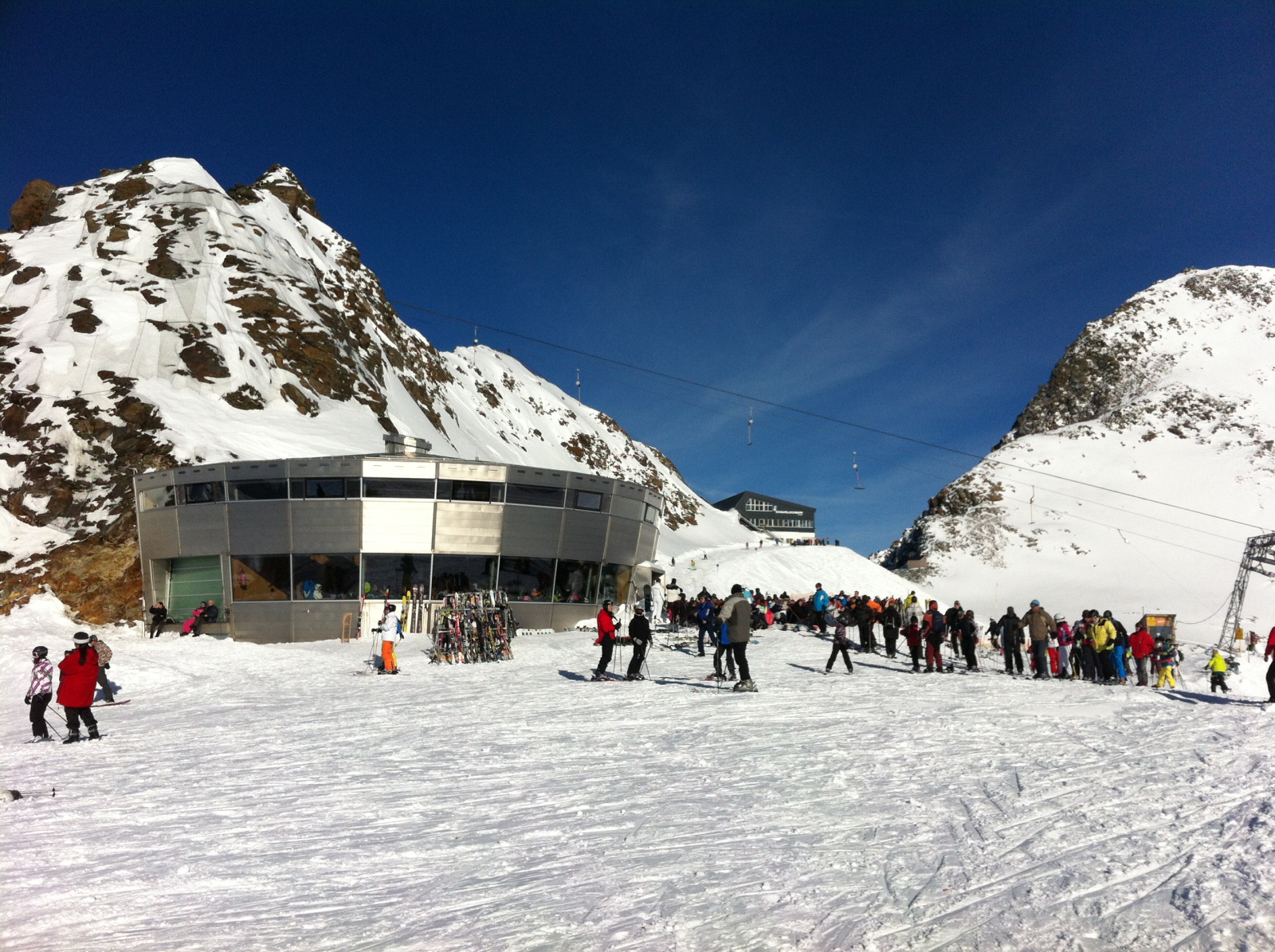 Hütte 3200m-en