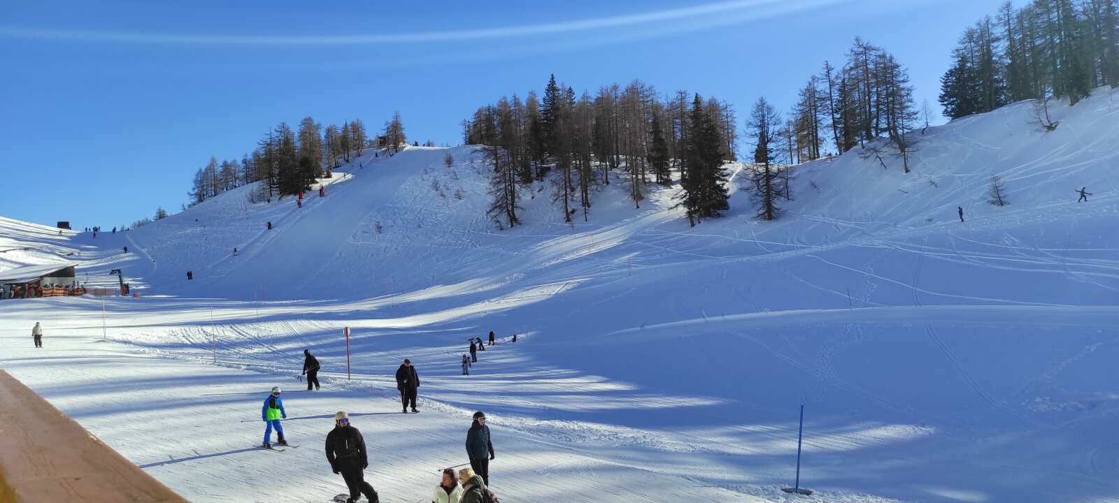 Tauplitz Alm plató, Hierzegger hütte teraszáról fényképezve