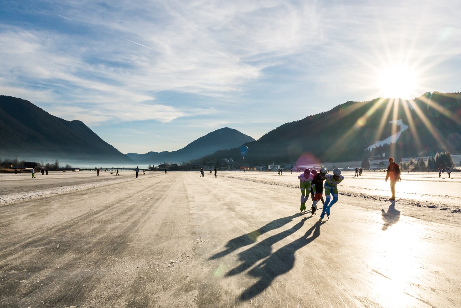 Korcsolyázás a Weissensee-n I Fotó: Michael Stabentheiner