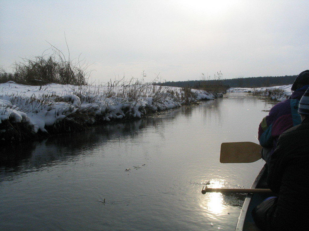 A melegvizű tóból kifolyó Hévíz-patak télen soha nem fagy be.
