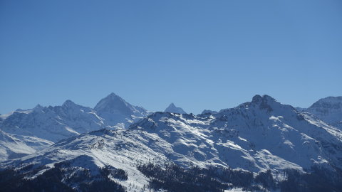 Matterhorn látszik az Ethérolla 2450-röl