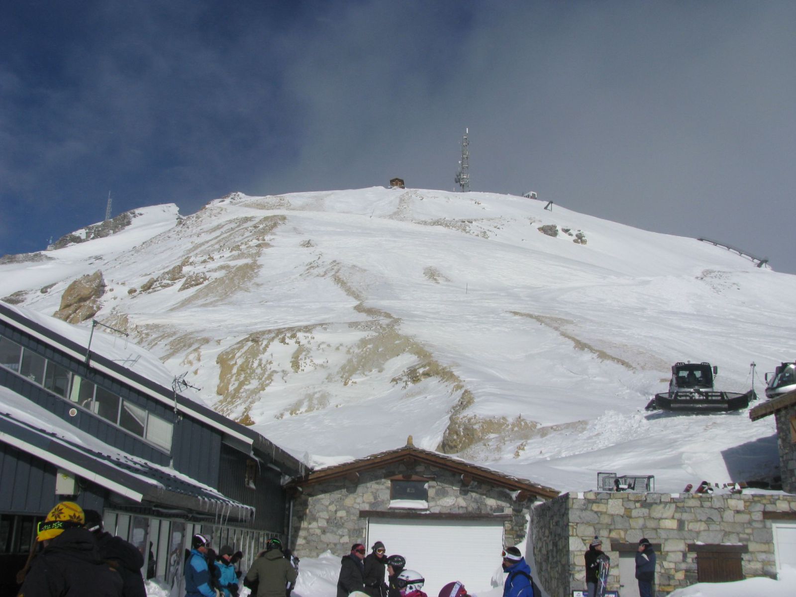 Val d'Isére, a Rocher de Bellevarde (2827 m) csúcsa