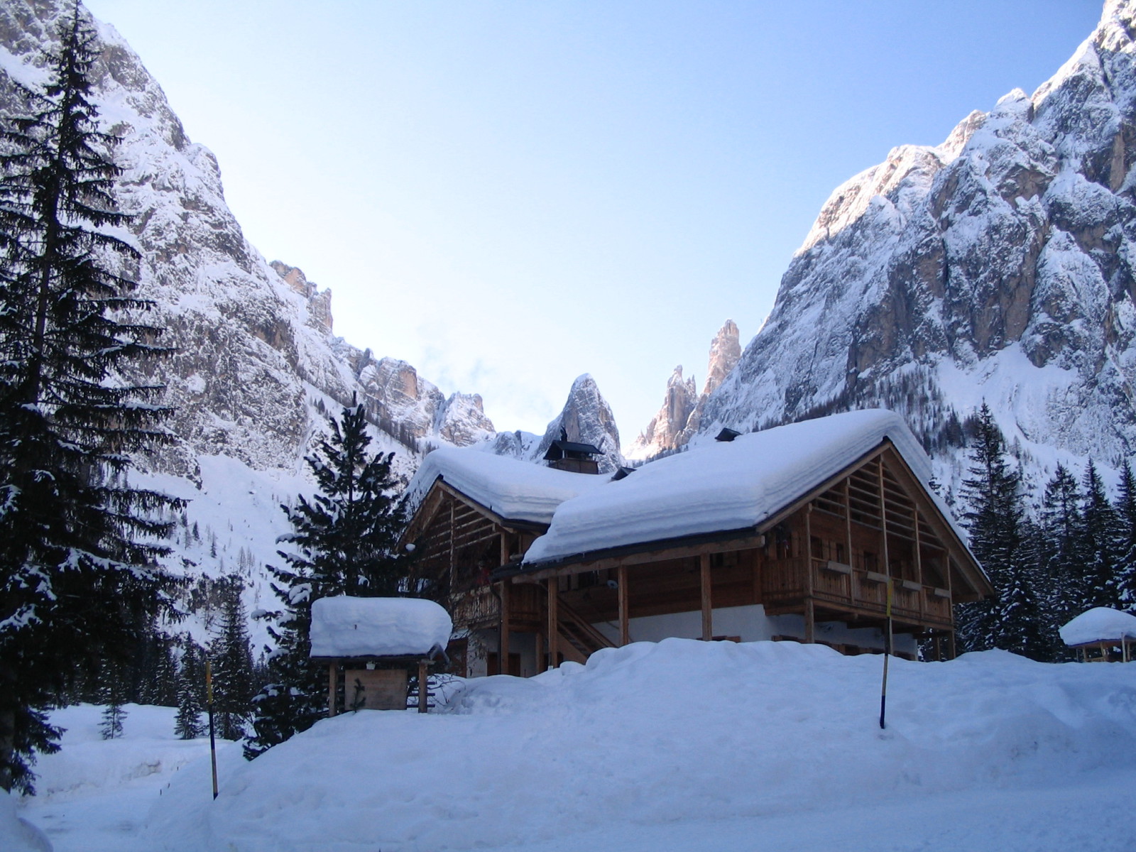 itt laktunk: Talschlusshütte - Rifugio Fondo Valle