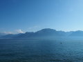 a Genfi tó Montreauxból