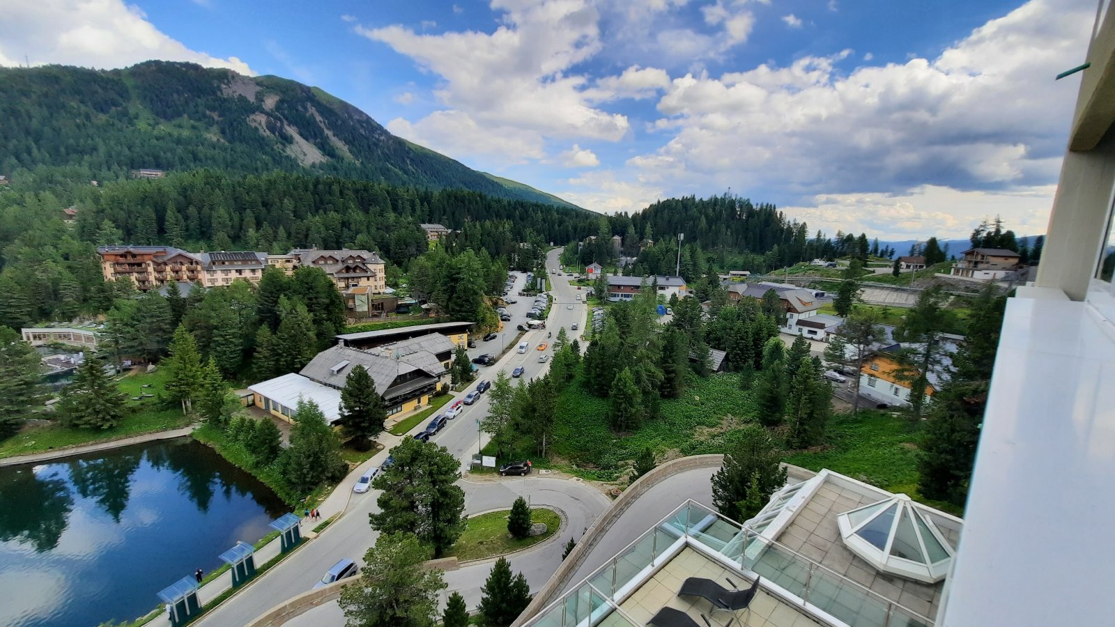 Látvány a Panorama Hotelből 