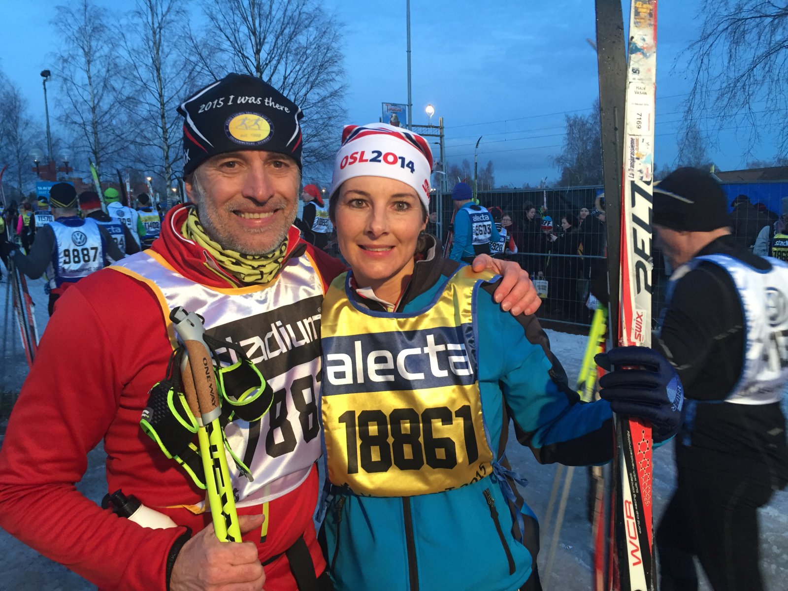 Pati Nagy Attila és Vasziljevics Erika sikeresen lefutották a Vasaloppet 90 km-es távját