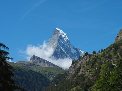 A Matterhorn Zermattból