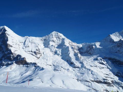 Eiger, Mönch és a Jungfrau csúcsa már nem látszik