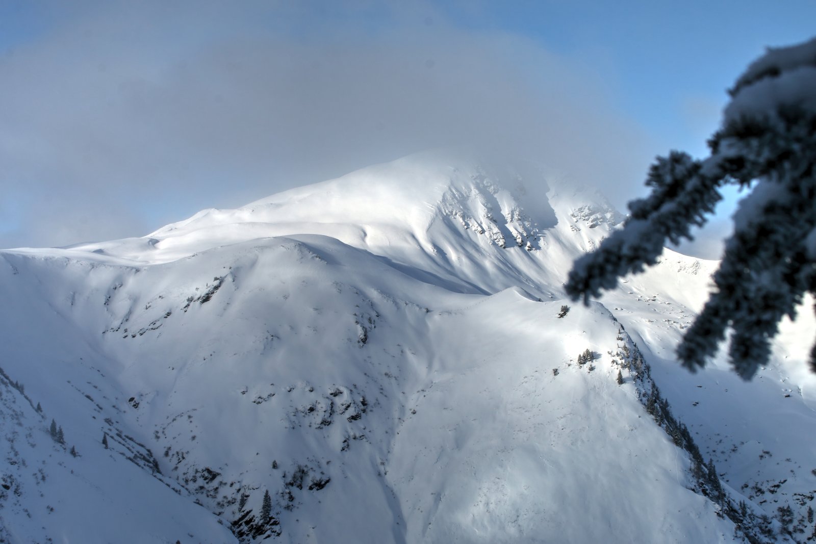 Maurerkogel fantasztkus freeride lejtői