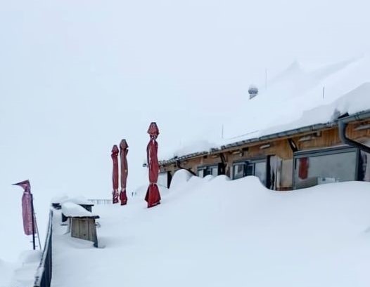 Zell am See vasárnap délelőtt 1700 méteren- Fotó: Schmiedhofalm