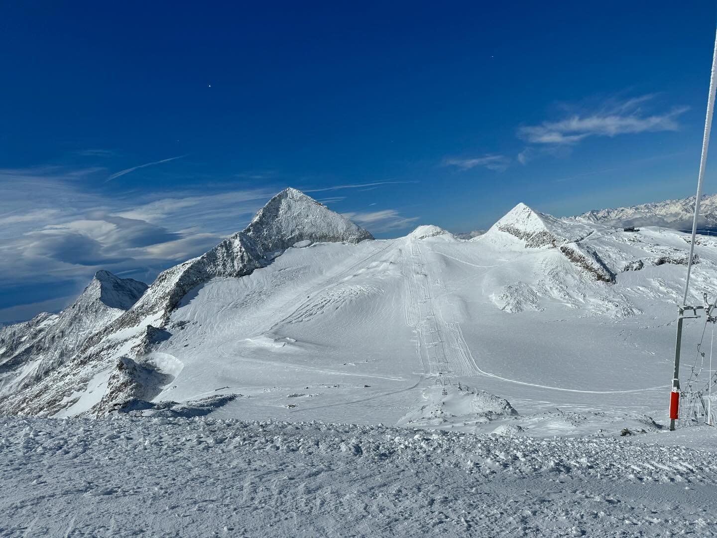 Az időjárásra és a hóra nem lesz panasz a héten - Fotó: Hintertuxer Gletscher