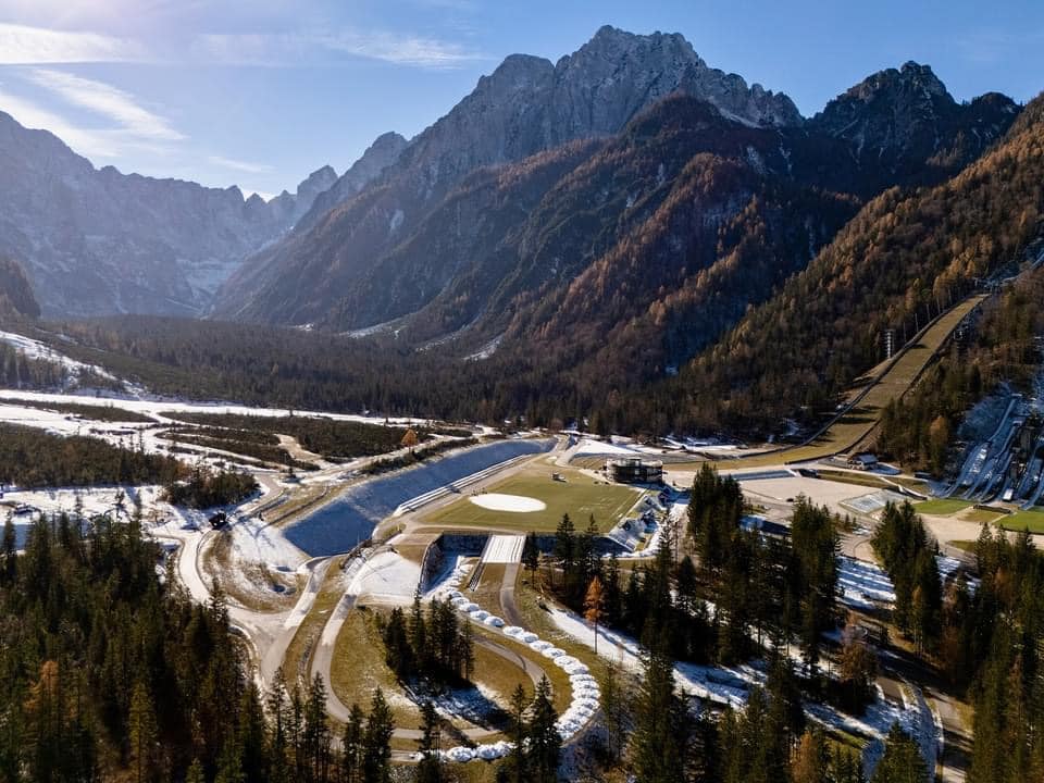 Planica, készül a sífutópálya