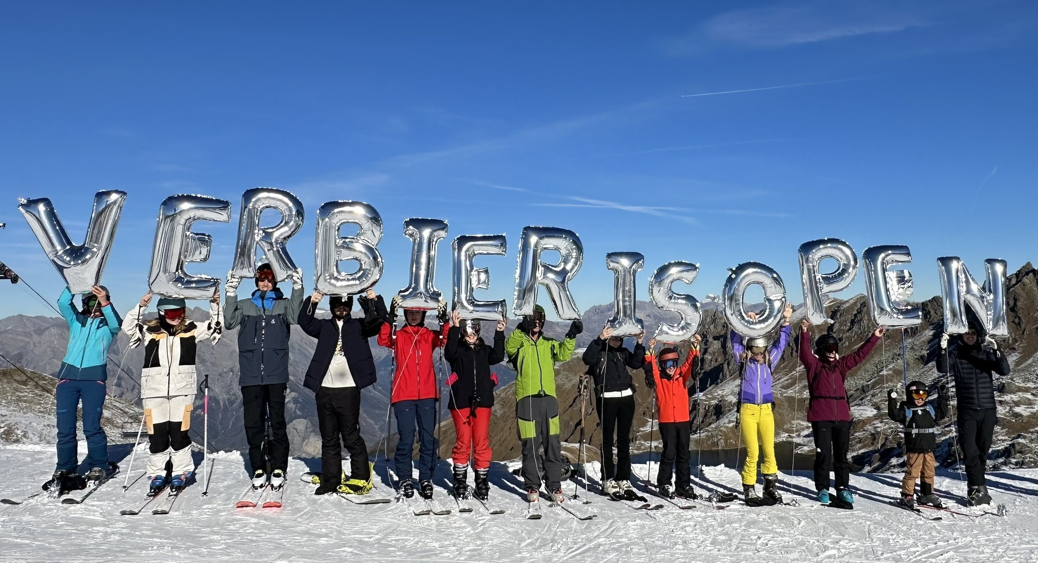 Verbier az első napon