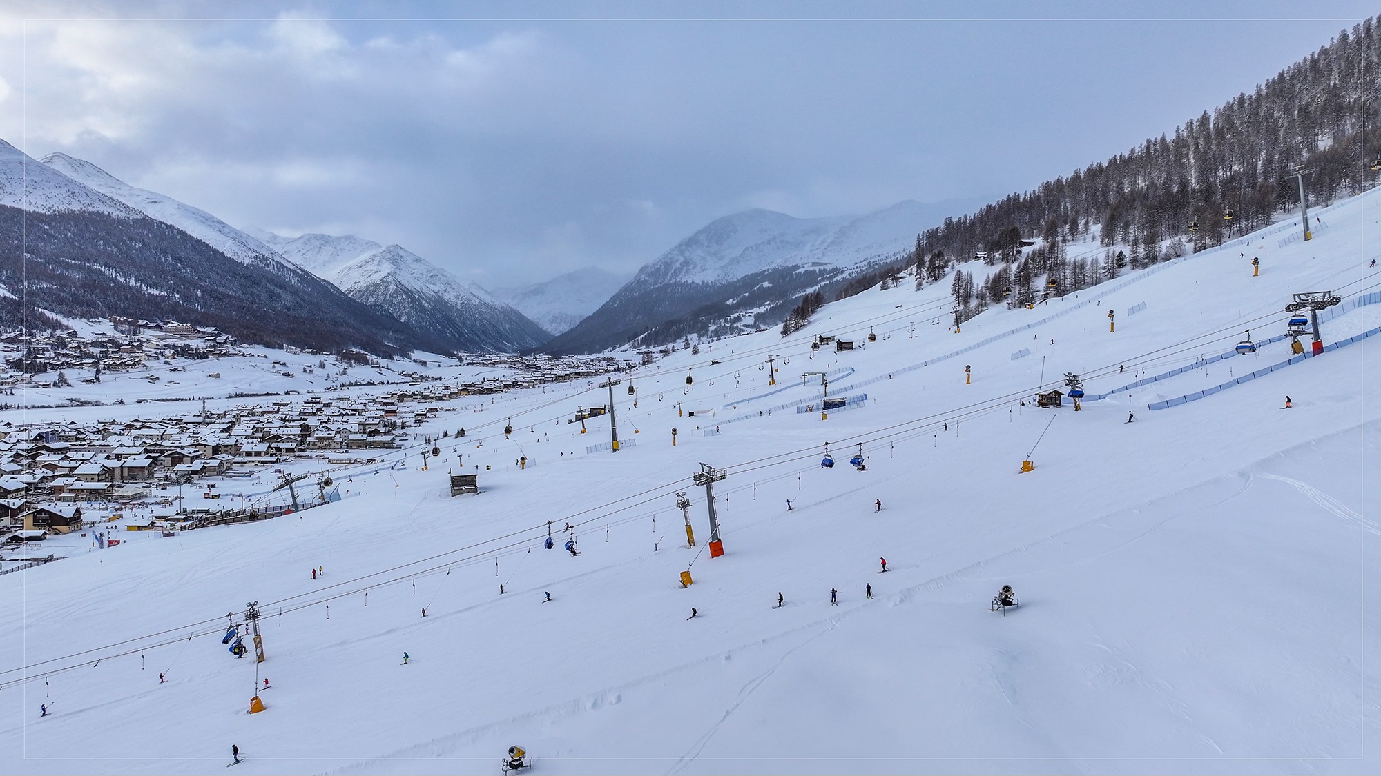 Livigno, Olaszország tegnap