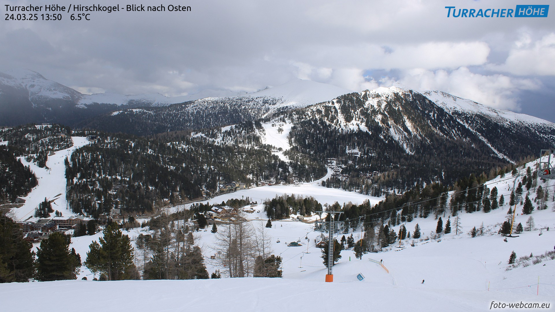 Webkamera: Turracher Höhe Hirschkogel 1900m