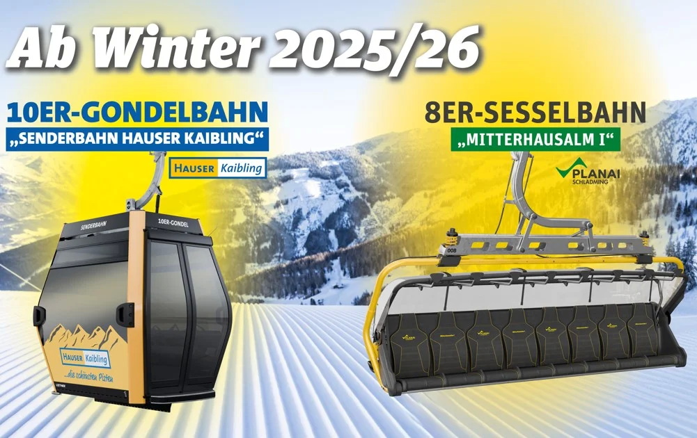 Schladming: két liftet cserélnek az idei szezonra