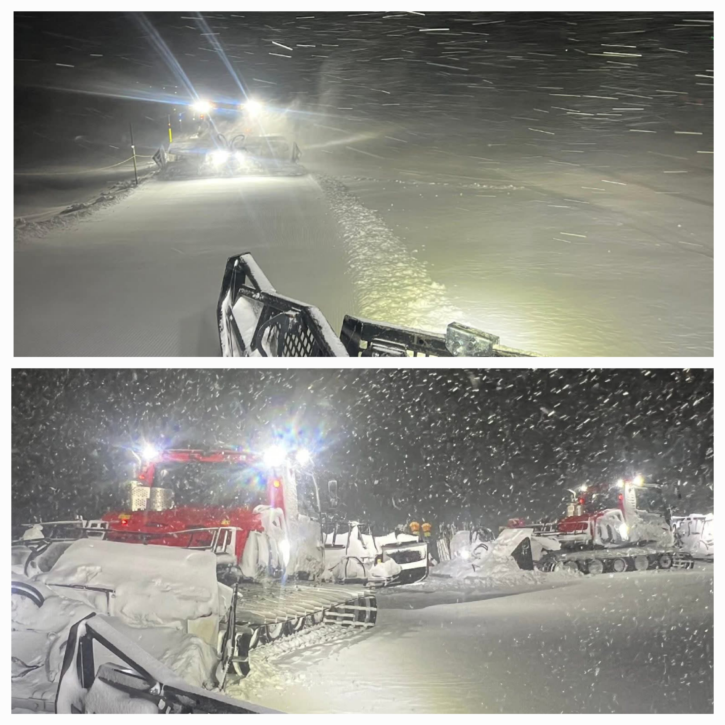 Stubai gleccser: péntek hajnali havazás - Fotó: Stubaier Gletscher Stubai gleccser: péntek hajnali havazás - Fotó: Stubaier Gletscher