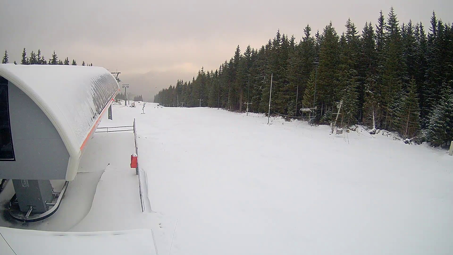 Chopok, tegnapi webkamera, Brhliská - 1423 méter Chopok, tegnapi webkamera, Brhliská - 1423 méter