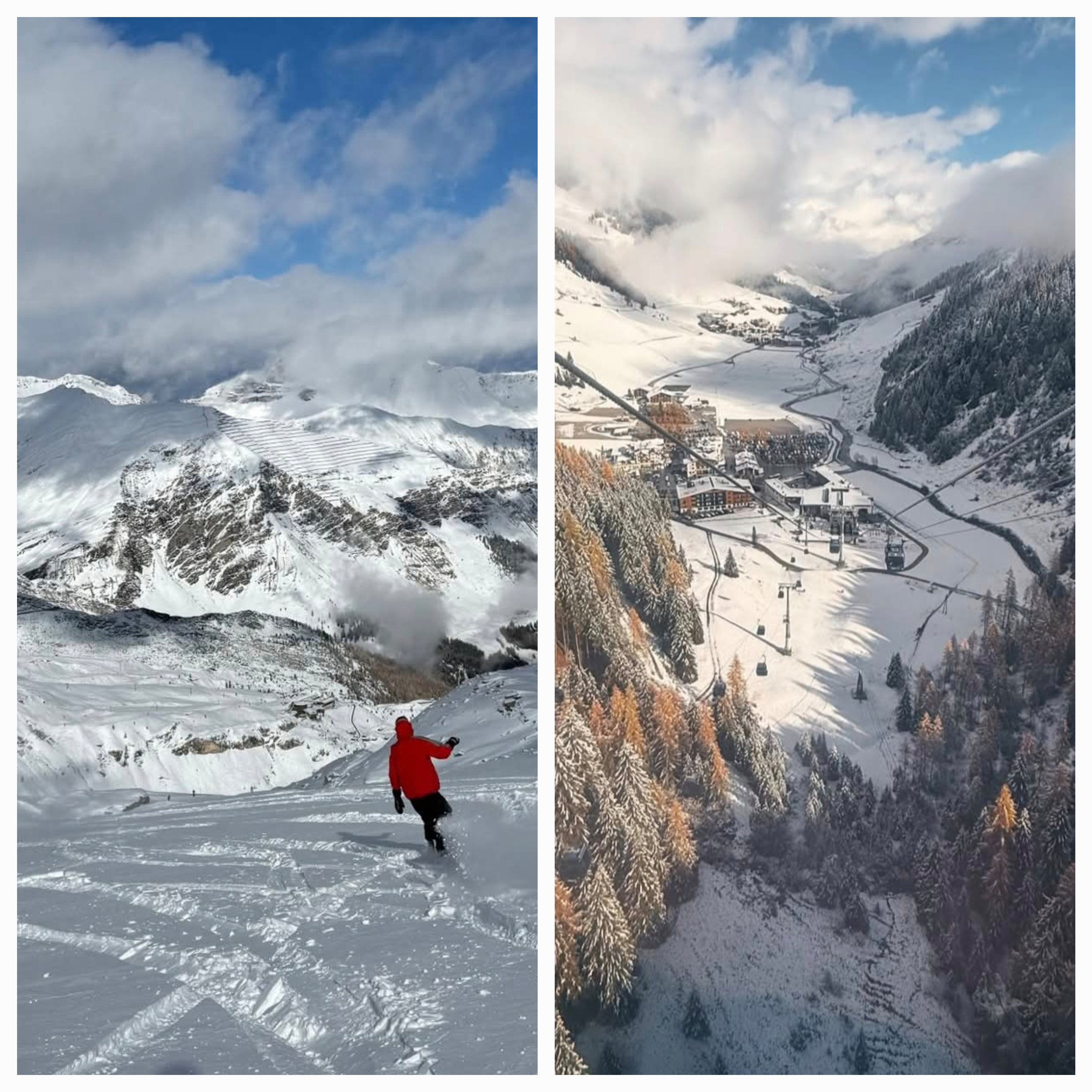 Hintertux hétfőn, havazás után - Fotó: Hintertuxer Gletscher
