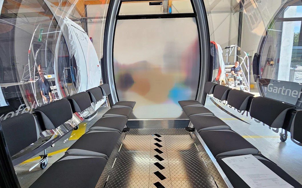 A kabin belseje (Kép: nassfeld.at)