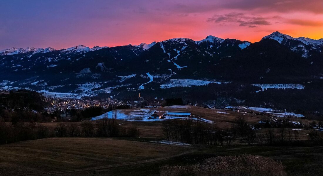 Káprázatos színeket lehet látni, ha valaki jó időben csatlakozik a programhoz I fotó: visitfiemme.it