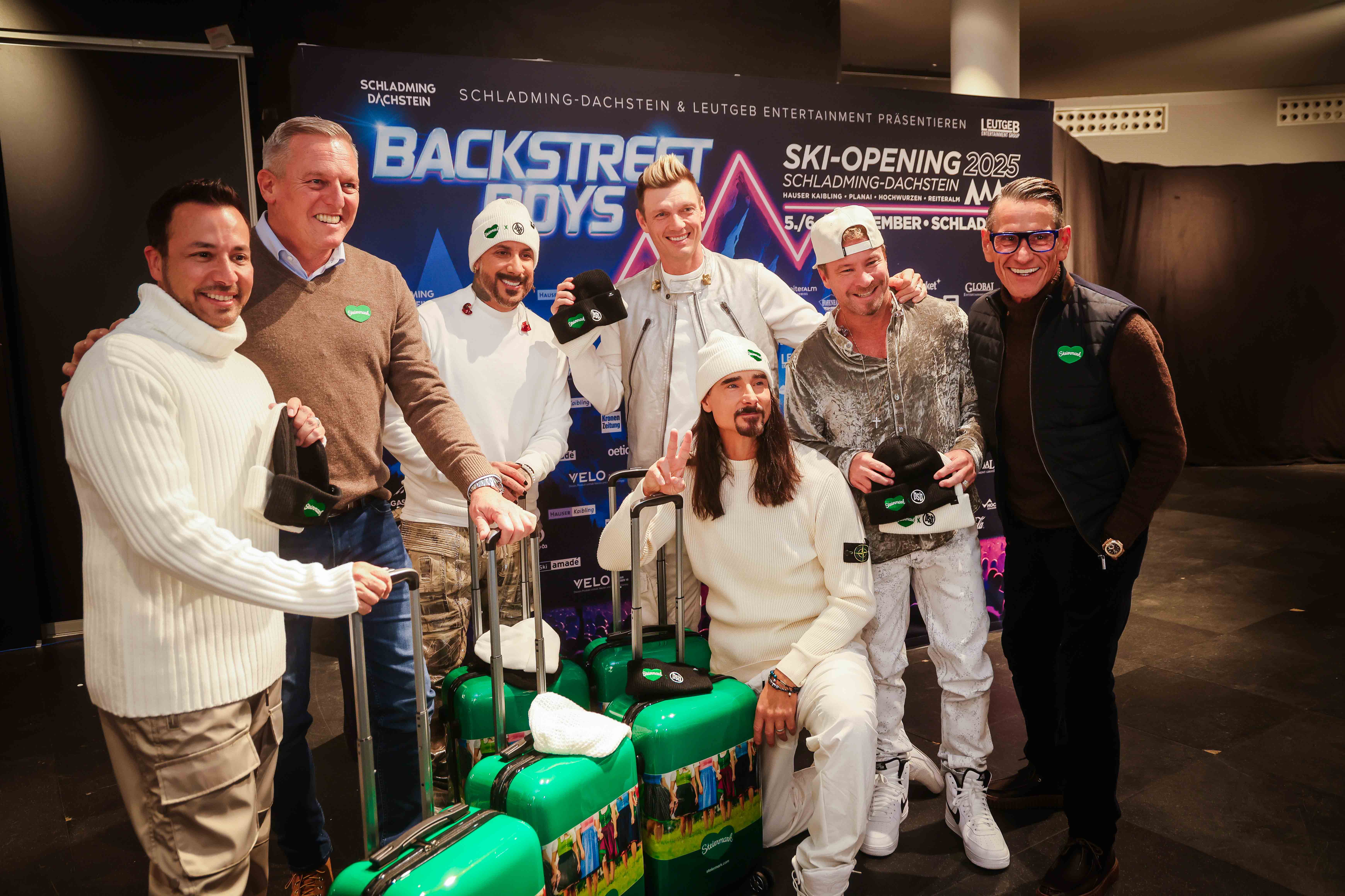 Backstage: a Backstreet Boys & Mario Kunasek | Kép: Pressefoto Scharinger