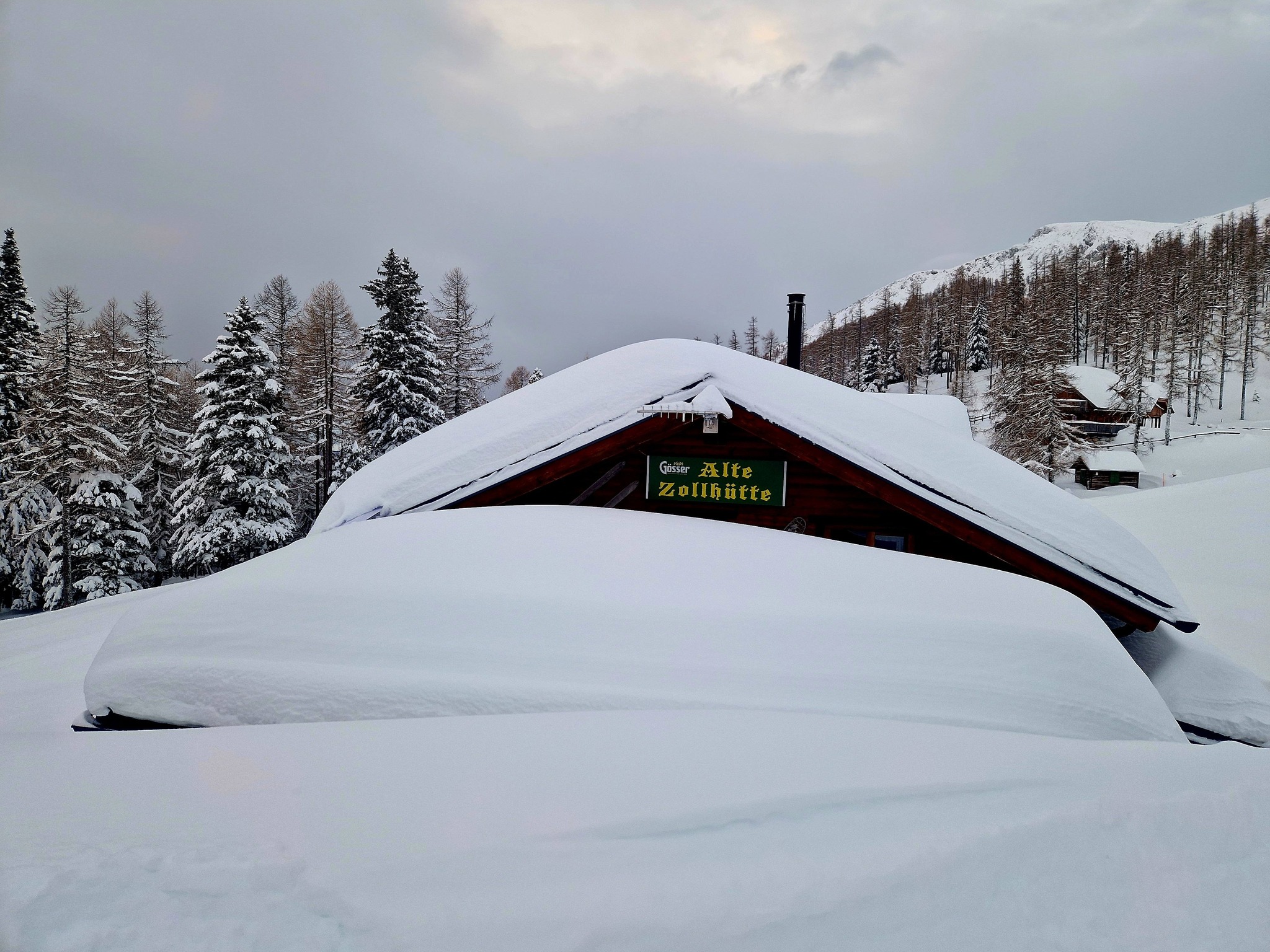 Petzen, Karintia, 70 cm friss hó / Kép: Alte Zollhütte / Sabine Kolar