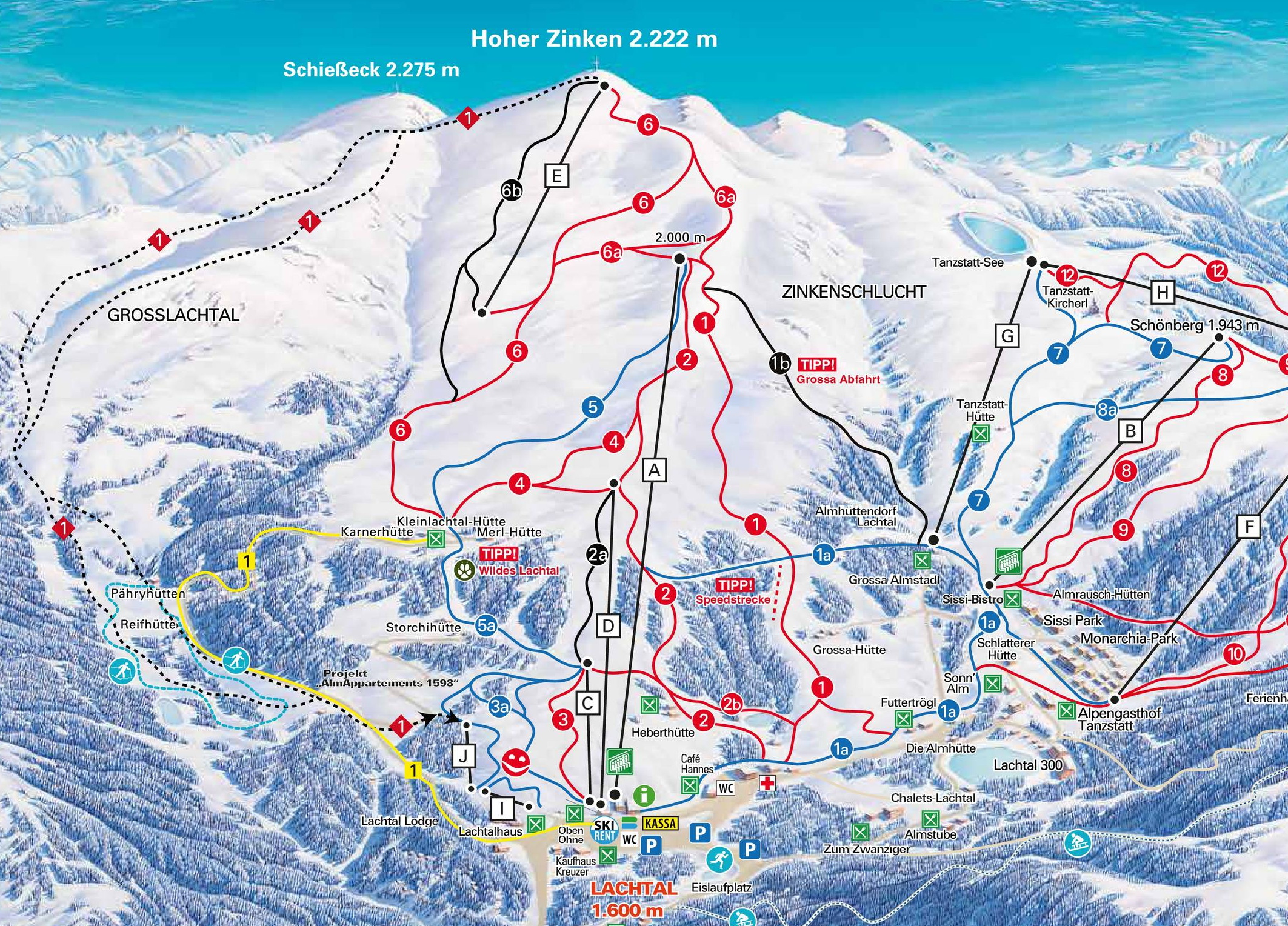 A Hoher Zinken csúcs alatt történt a tragédia