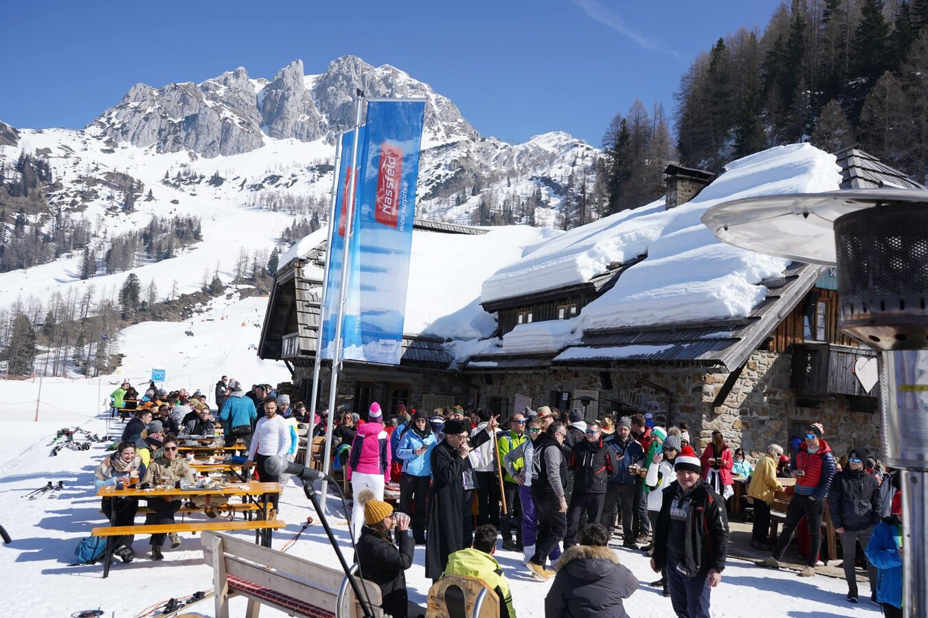 Hüttézni tavasszal a legjobb | Kép: nassfeld.at