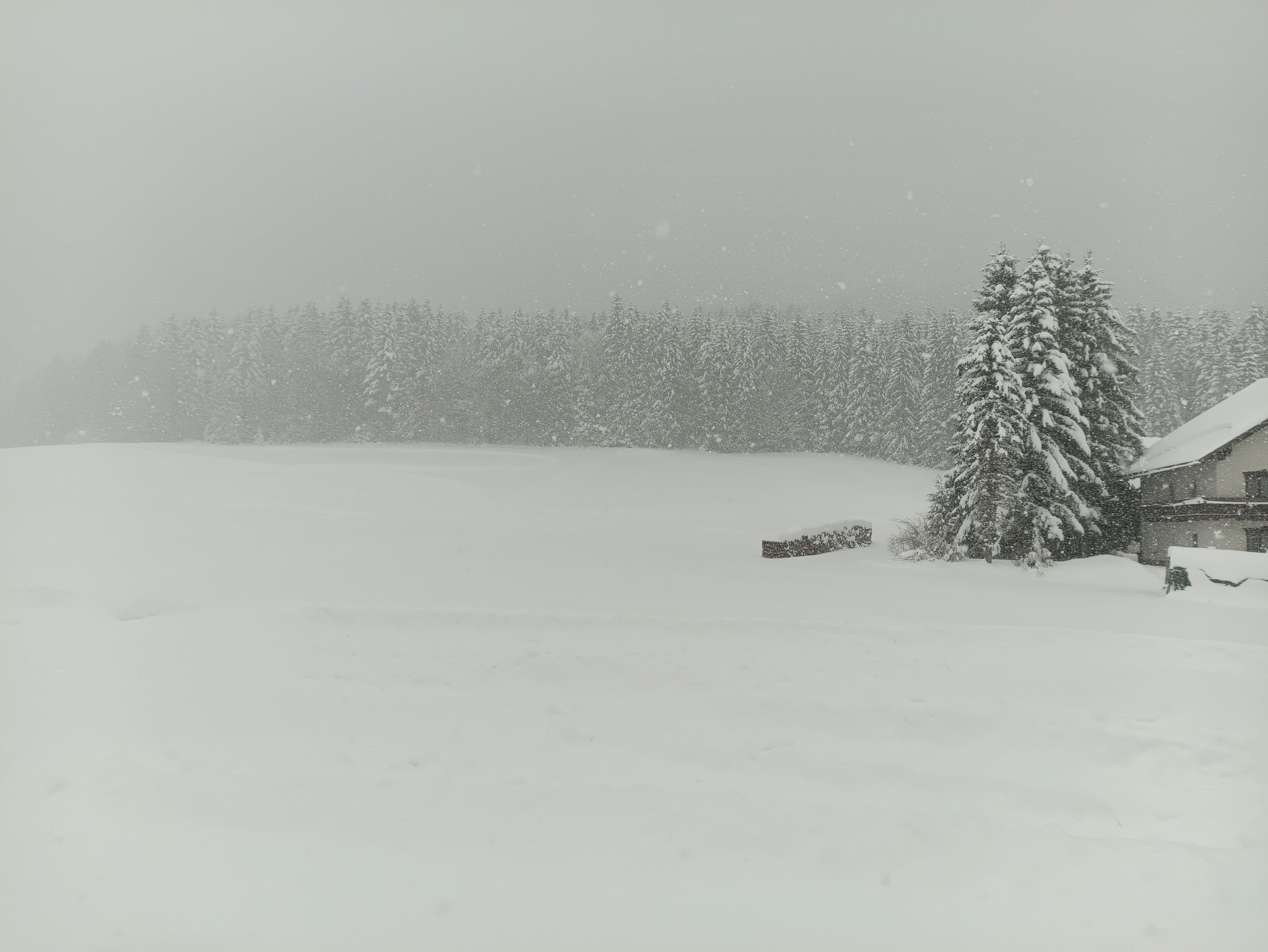 Lackenhof, a sífutópálya környéke március 27-én / Kép: Ybbstaler Alpen