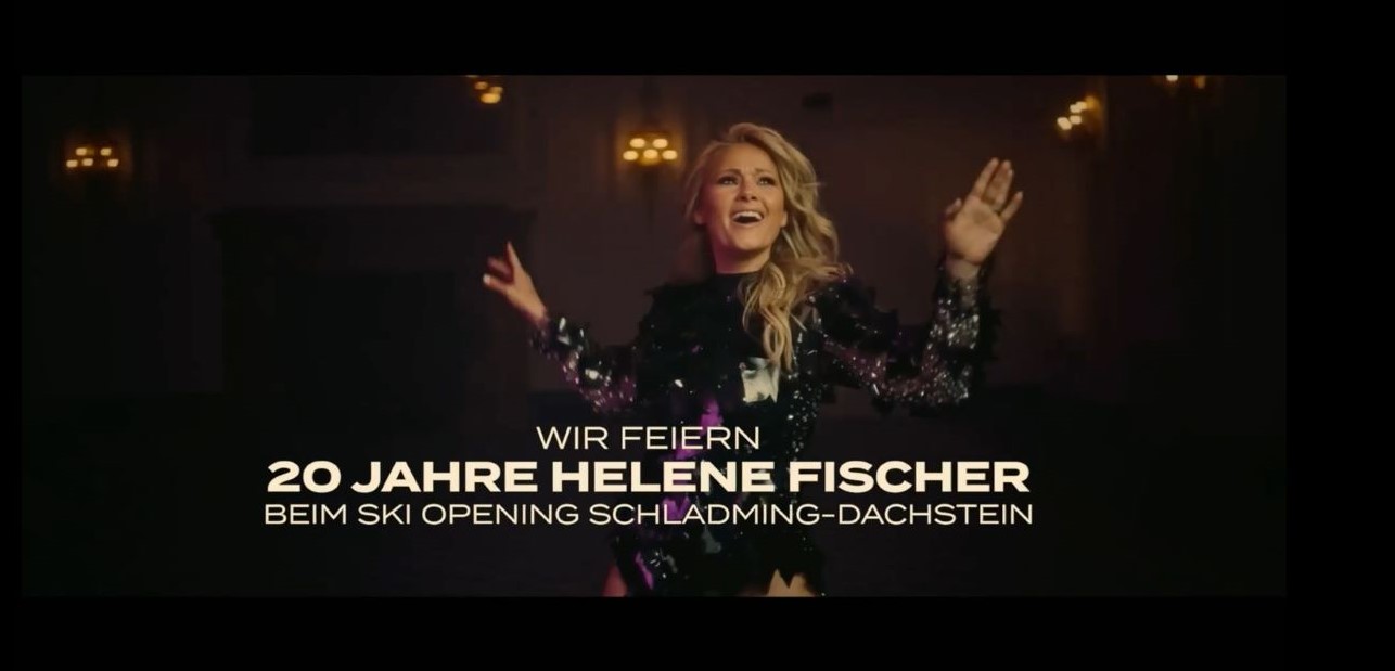 Helene Fischer pályafutásának 20. évfordulóját ünnepli Schladmingban