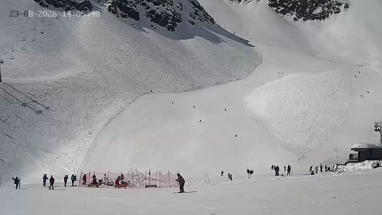 Ski Portillo, hétvégi webkamera képe