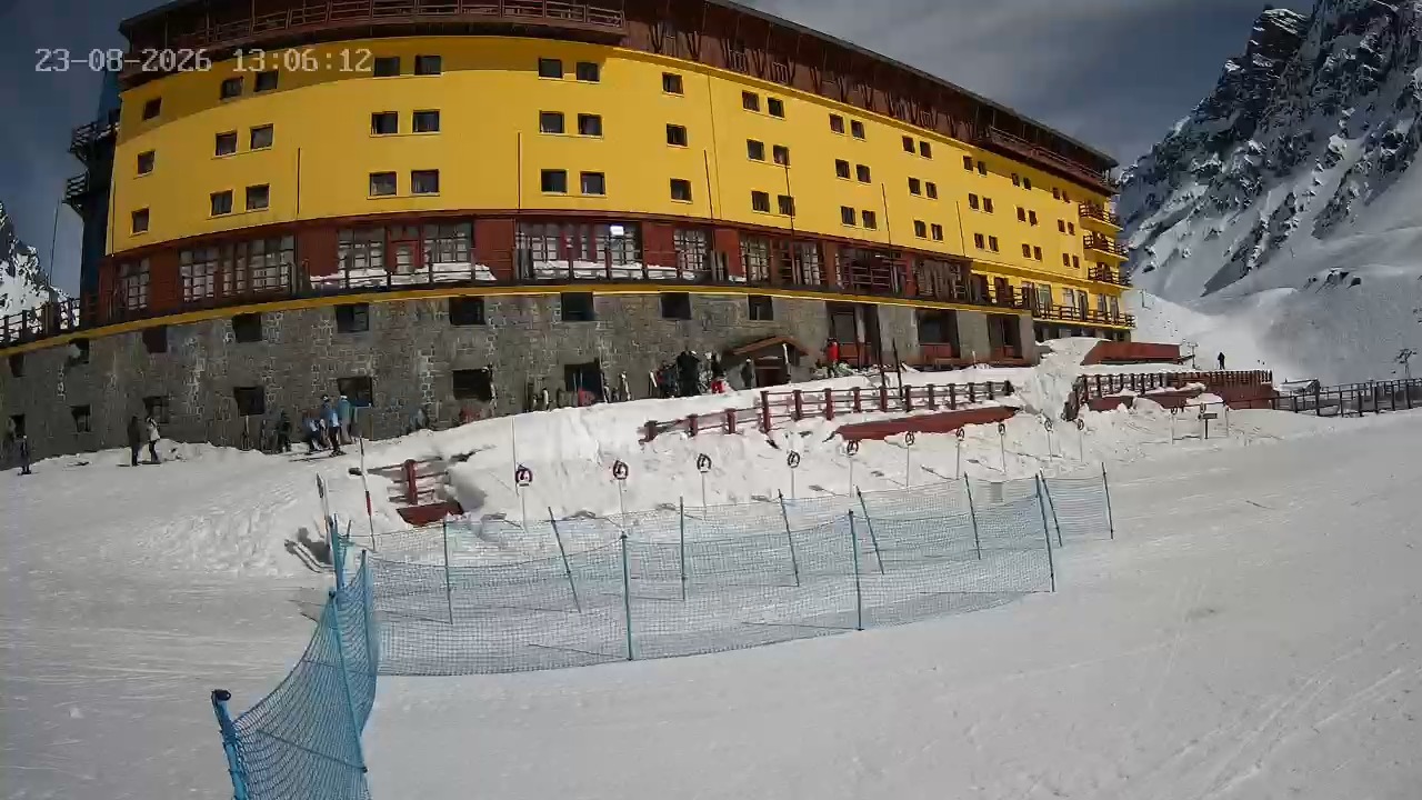 Ski Portillo, hétvégi webkamera képe