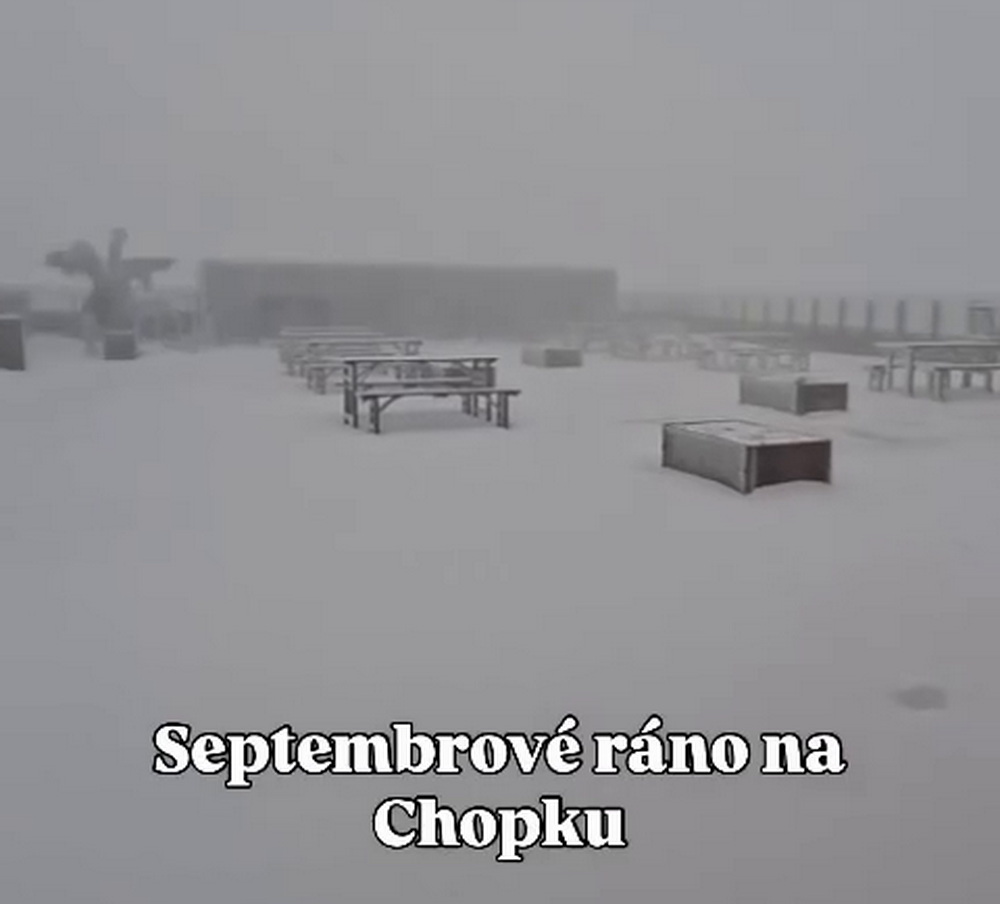 Chopok ma reggel / Kép: Jasná