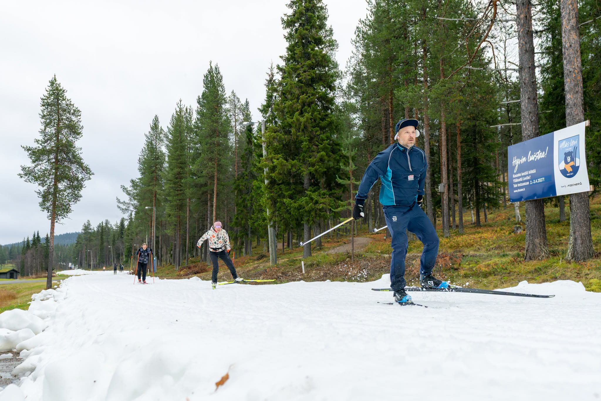 A sífutópályát is behavazták / Kép: Levi Ski Resort