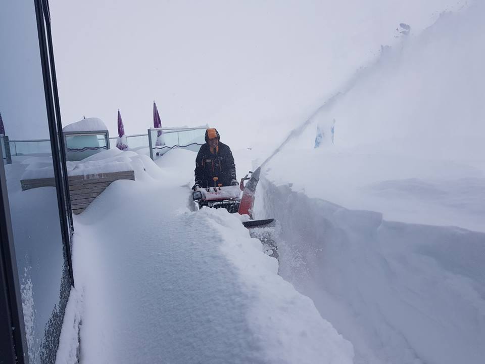 Stubai: hatalmas hó - fotó: facebook