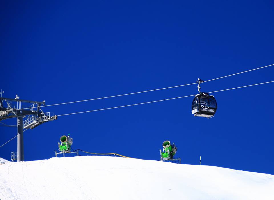 Hóágyúk az Alpincenter pályán - Fotó: Stánicz Balázs