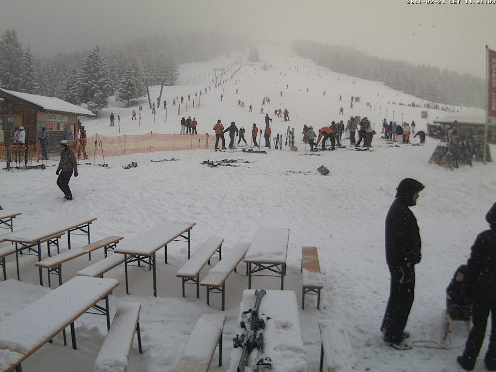 Ski Welt: a havazás miatt sokan jöttek hétfőn