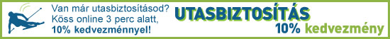Utasbiztosítás 10% kedvezménnyel - kösd meg online!