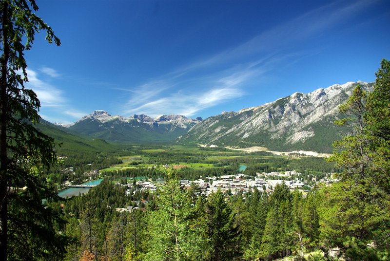 Kanada gyöngyszeme: Banff városa