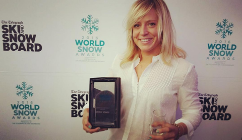 A brit snowboard bajnok, Jenny Jones kapta idén az életműdíjat. | Fotó: Jenny Jones/Instagram