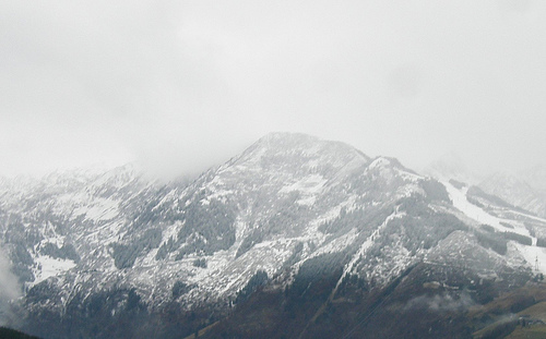 Salzburgban már fehérednek a hegyek