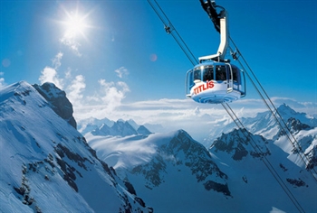 A svájci Titlis felvonó A svájci Titlis felvonó