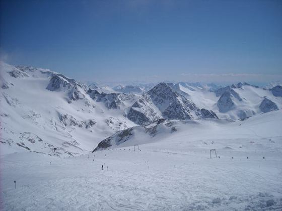 Stubaier Gletscher, miénk a hegy:)